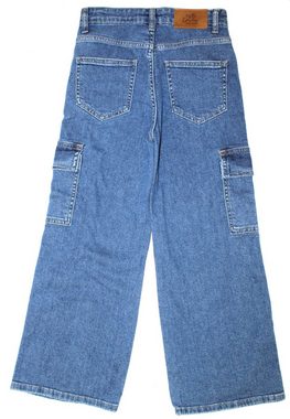 THREE OAKS Cargojeans "THREE HEARTS" Mädchen Cargo Jeans M330204 (1-tlg)