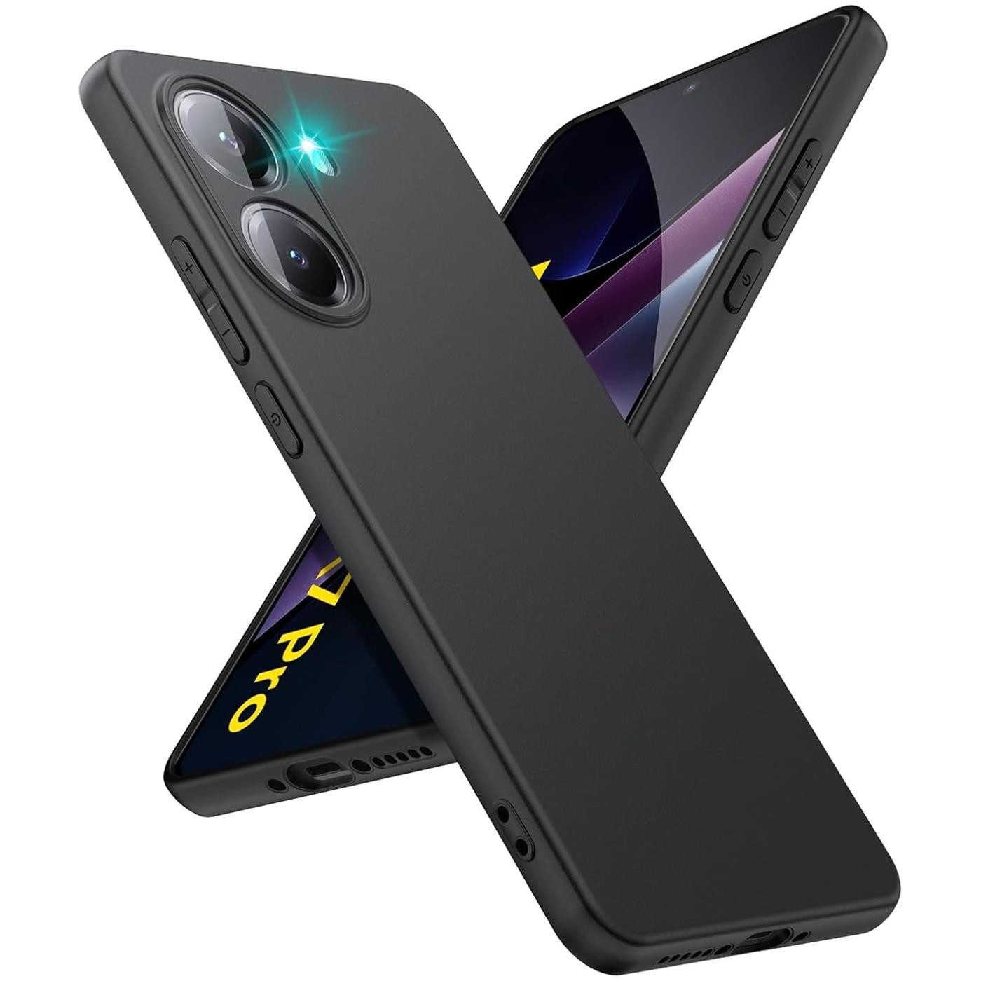 Handyhülle Black Series Handy Hülle für Xiaomi Poco X7 Pro