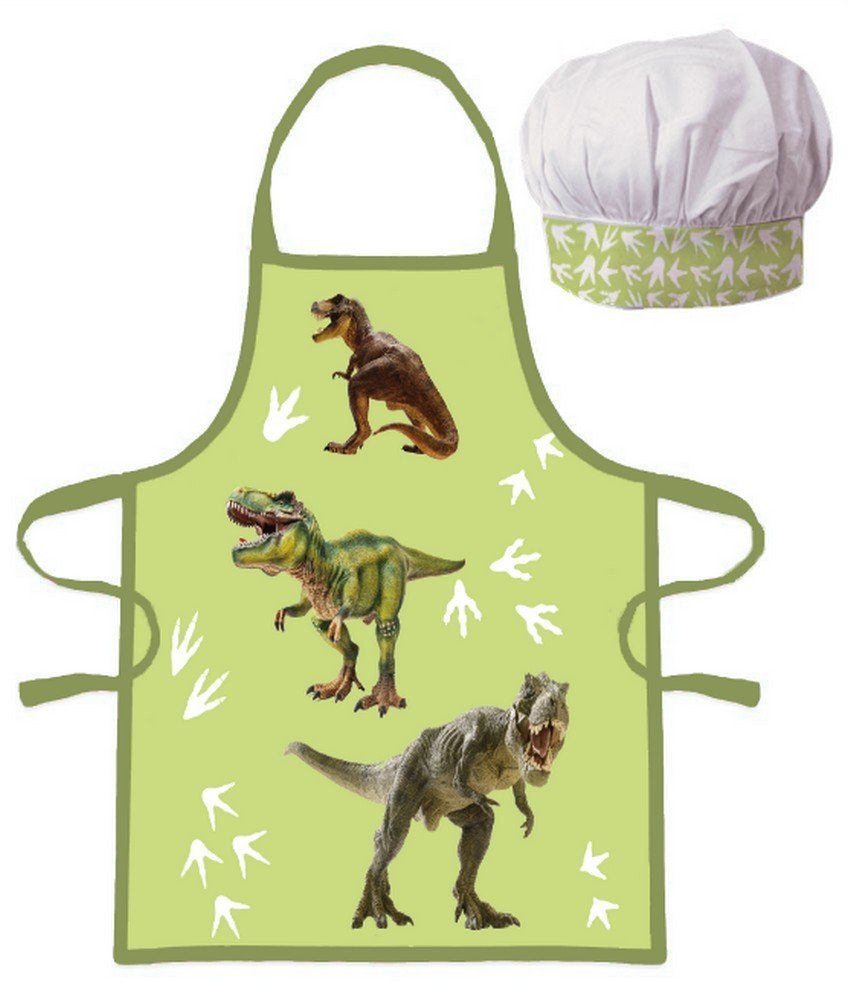 Lau-Fashion Kochschürze Dinosaurier Kinder Schürze Jungen günstig online kaufen