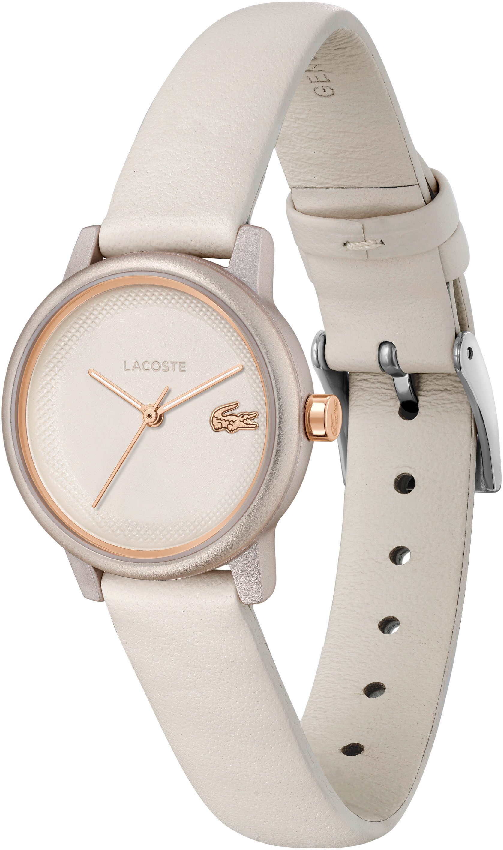 Lacoste Quarzuhr LACOSTE 12.12 SWIFT 2001437, Armbanduhr, Damenuhr, Lederar günstig online kaufen