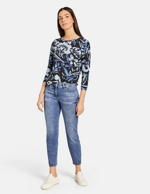 GERRY WEBER 7/8-Jeans Jeans SOLINE BEST4ME Cropped mit Dekor