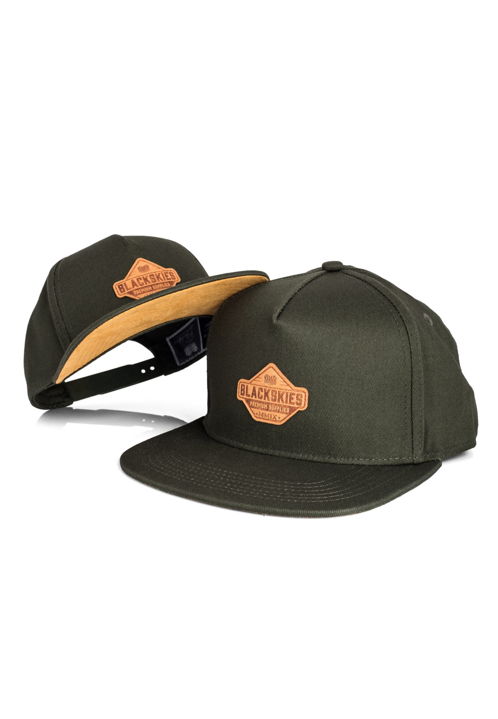 Baseball Cap Essentials Snapback Cap 2er Set Eltern-Kind - Olivgrün-Braun