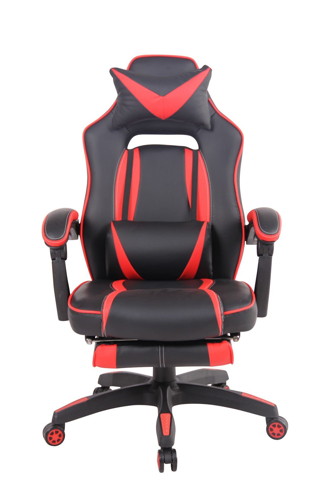 CLP Gaming Chair Heat Kunstleder, mit Fußablage