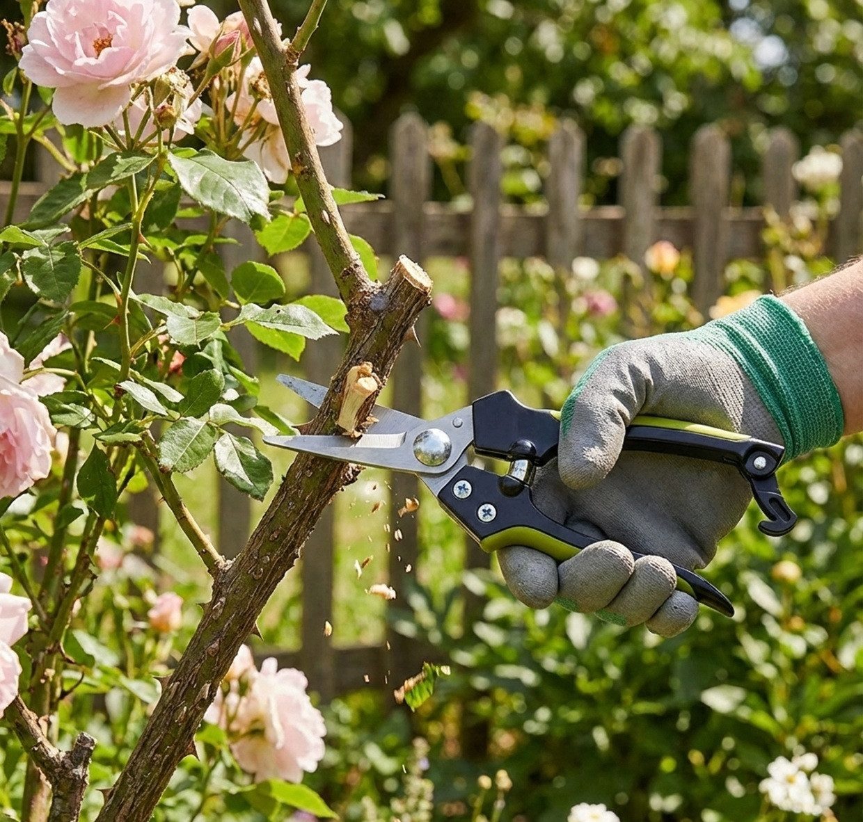 XCLOU Gartenschere Präzisionsschere mit Edelstahlklinge und rutschfestem Griff - 20,5 cm, (1-tlg) – Bild 2 von 2