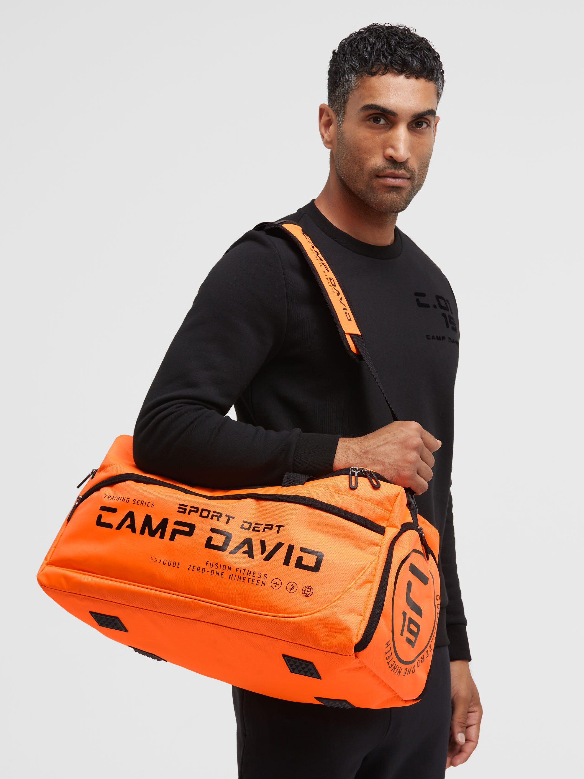 CAMP DAVID Sporttasche, mit vielen Außenfächern