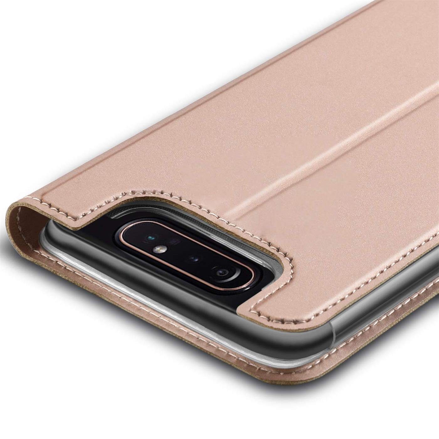 CoolGadget Handyhülle Magnet Case Handy Tasche für Samsung Galaxy A80 6,7 Zoll, Hülle Klapphülle Ultra Slim Flip Cover für Samsung A80 Schutzhülle