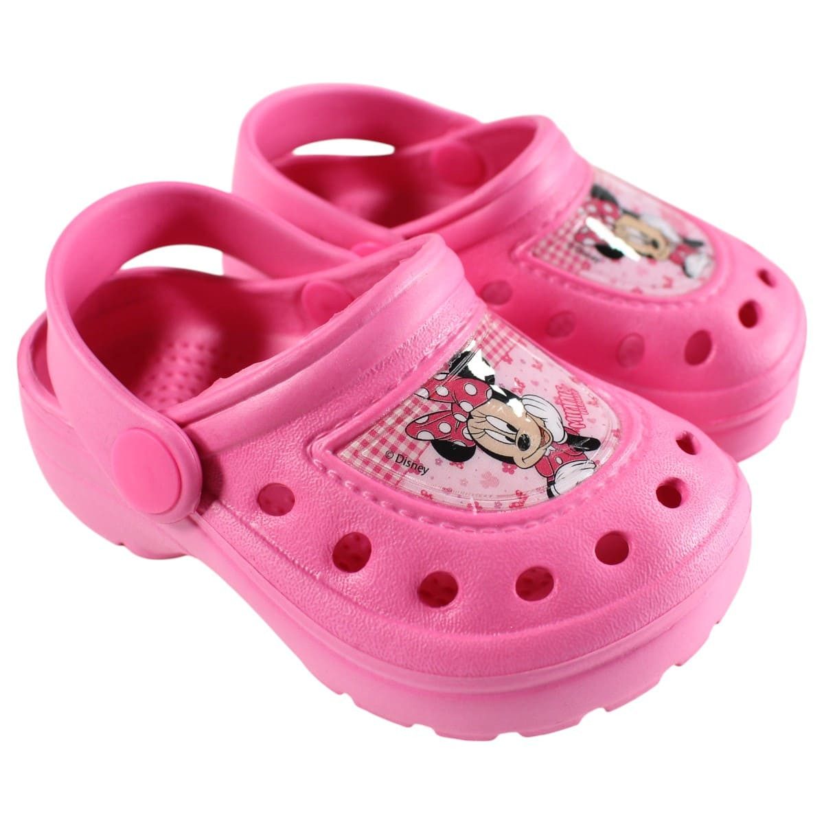 Disney Minnie Maus Kinder Clogs Sandalen Badeschuhe in Rosa Clog