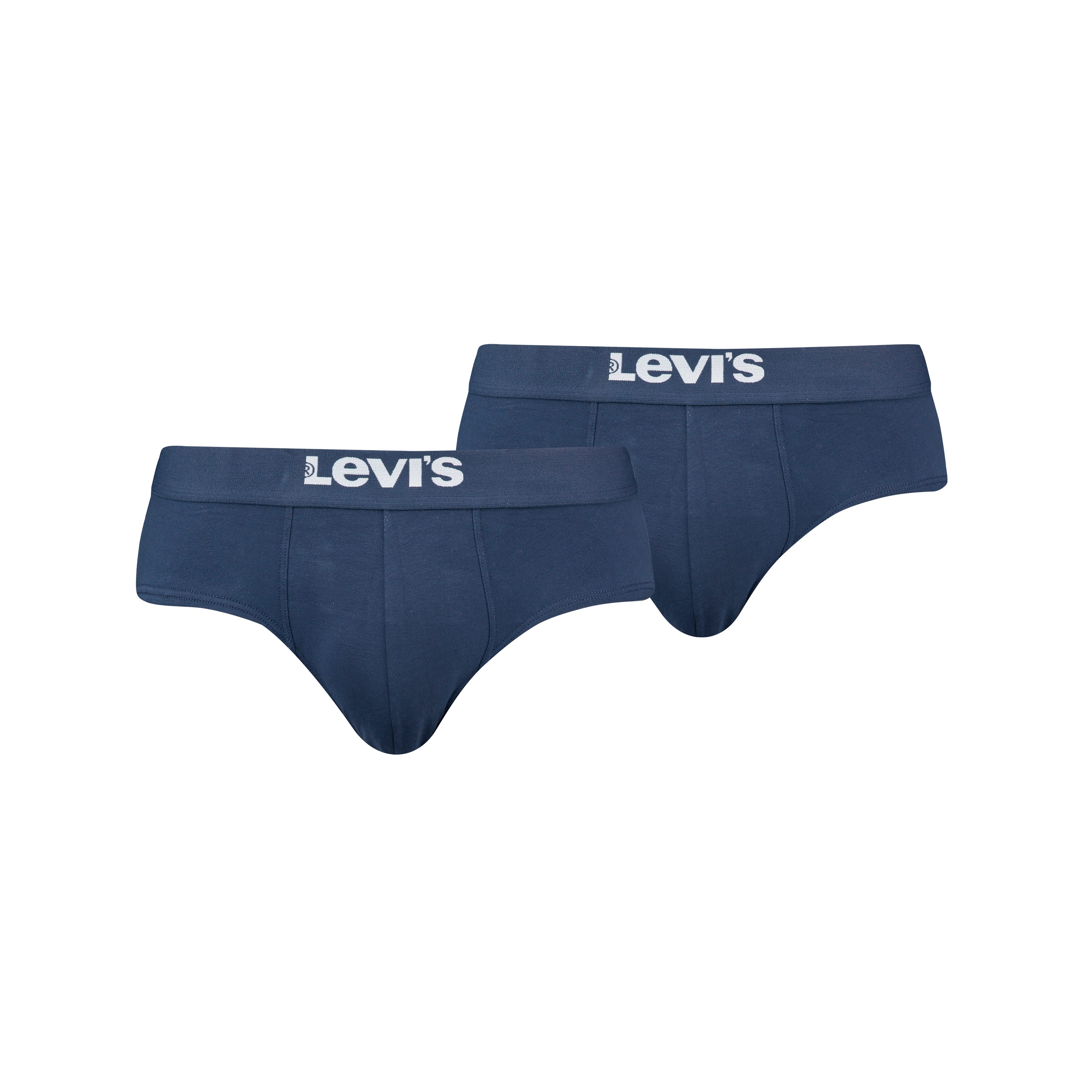 Levi's® Slip LEVIS MEN SOLID BASIC BRIEF ORG CO 2P (2er Pack) mit kontrastr günstig online kaufen
