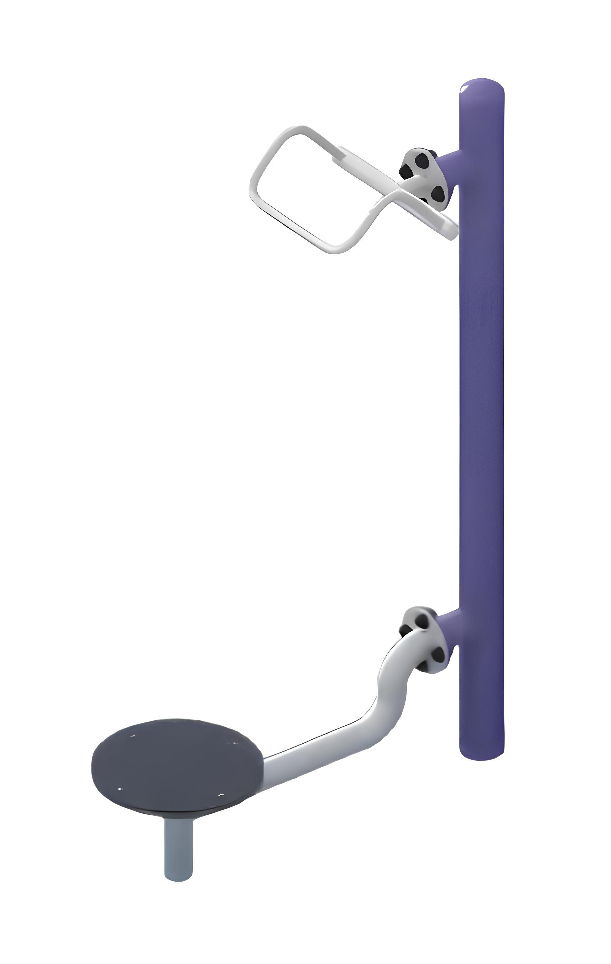 JVmoebel Fußtrainer Schrägbank für Sit-Ups und seitliche Crunches im Freien (Straßensportgeräte), Made in Europa
