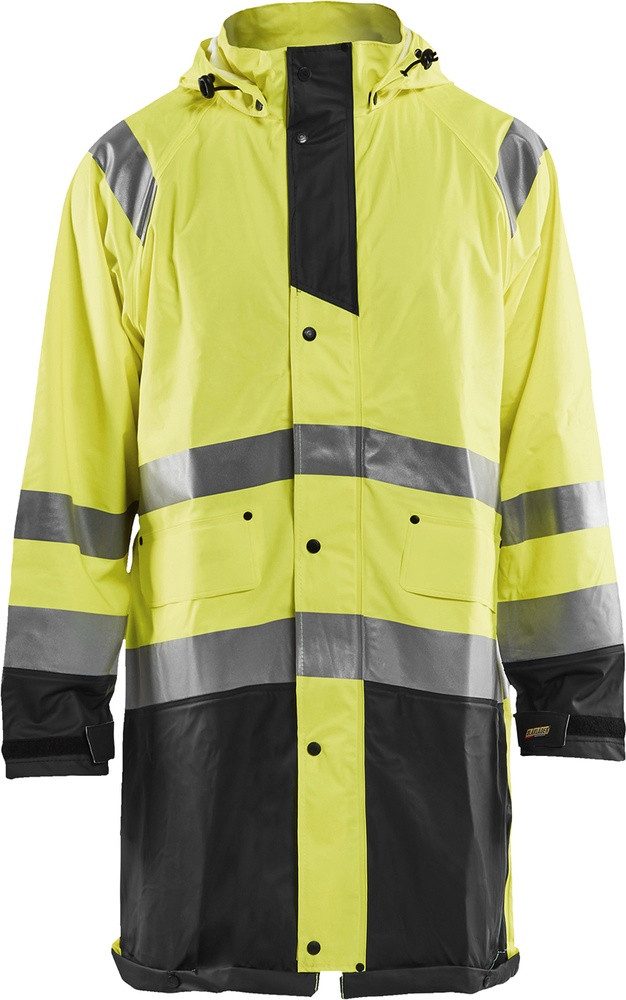 Blåkläder Warnschutz-Shirt High Vis Regenjacke Level 1