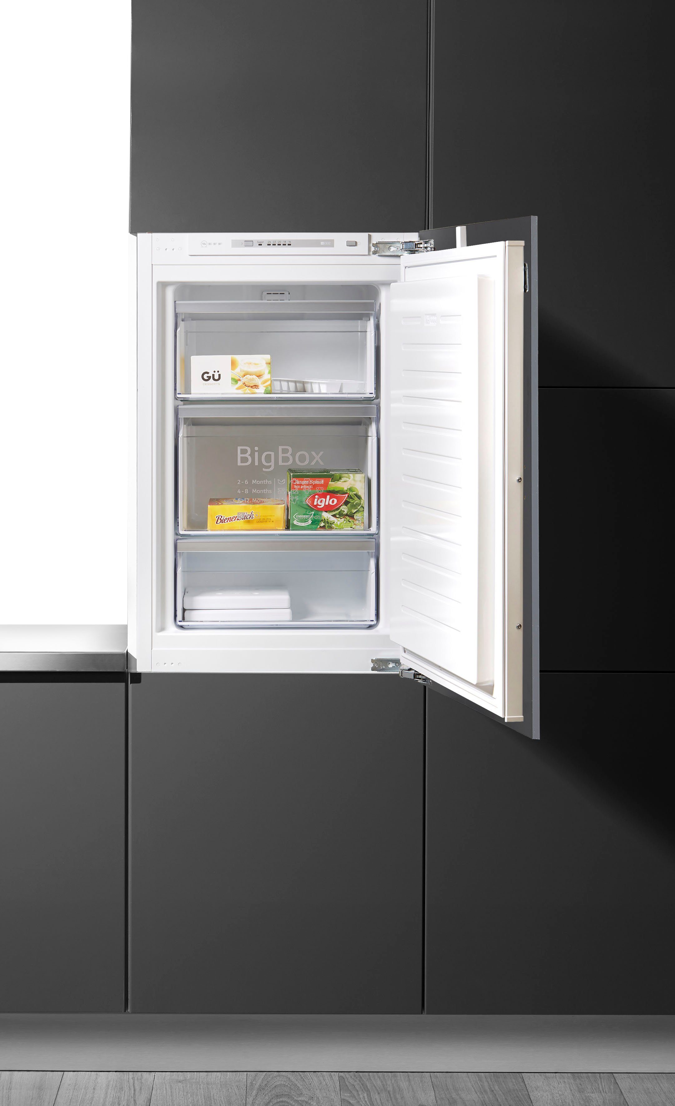 NEFF Einbaugefrierschrank N 50 GI1216DE0, 87,4 cm hoch, 55,8 cm breit