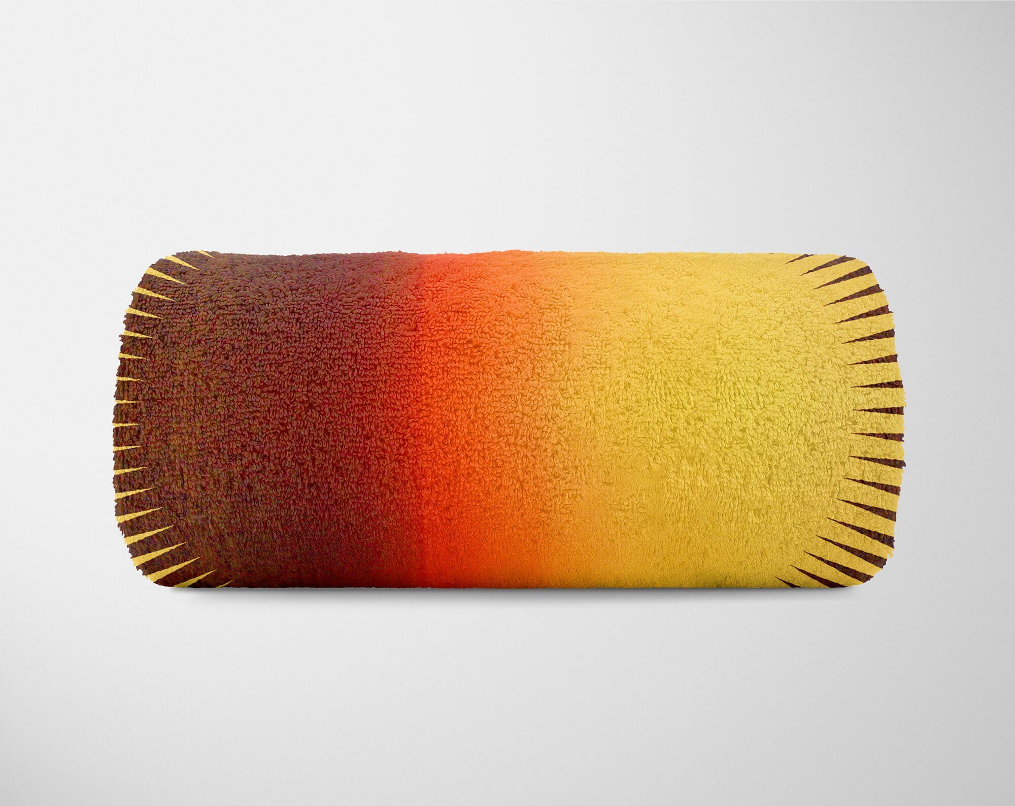 Kunstvoll Handtücher (1-St), Art Saunatuch Auf, Kuscheldecke Sinus mit Abstrakt Strandhandtuch Sonne Fotomotiv Handtuch Baumwolle-Polyester-Mix Handtuch