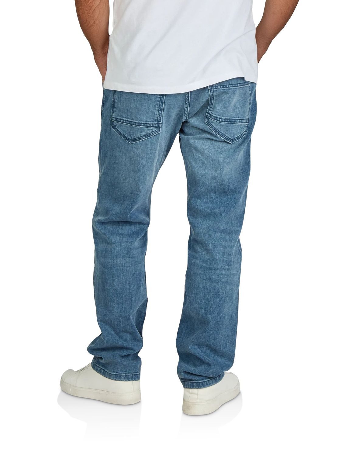 TOM TAILOR Straight-Jeans Herren Jeanshose Marvin Regular Fit Denim Hose mi günstig online kaufen