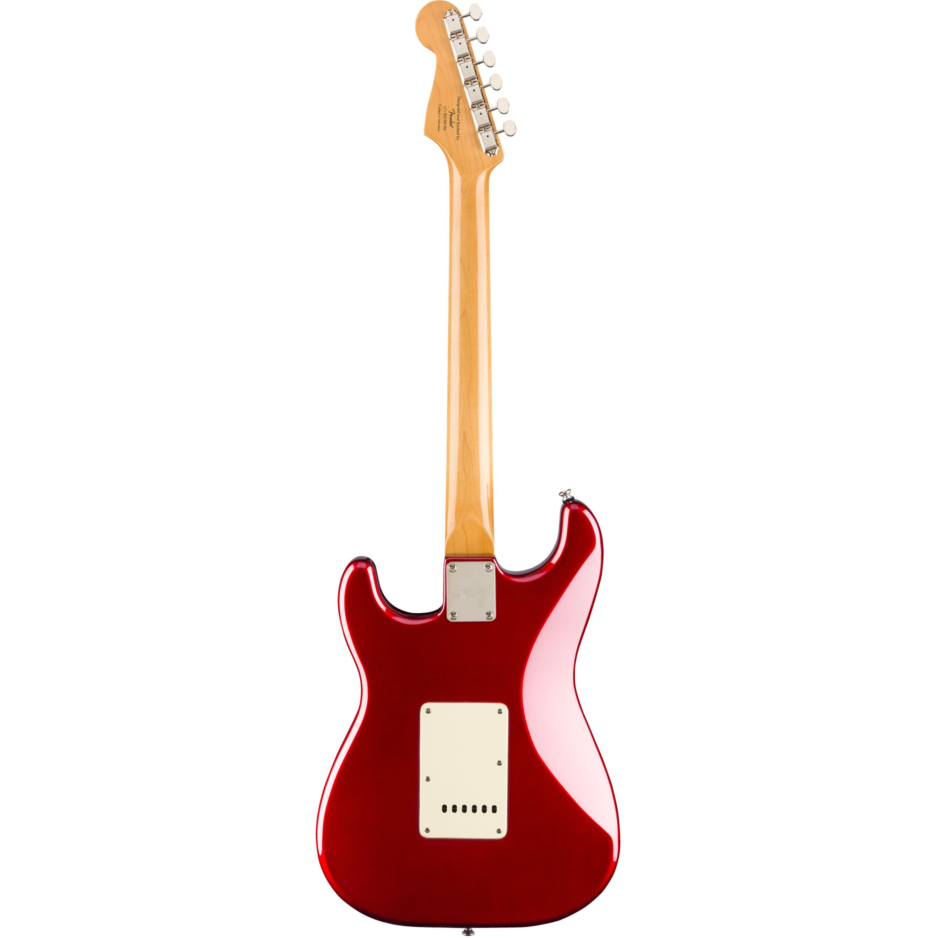 Squier E-Gitarre, E-Gitarren, ST-Modelle, Classic Vibe '60s Stratocaster IL Candy Apple Red - E-Gitarre