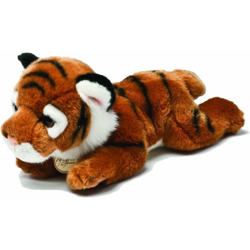 Aurora World Flopsies Indira – Bengalischer Tiger Plüschtier, 30 Cm | Kuschelweich, Mit Bohnensäckchenkörper