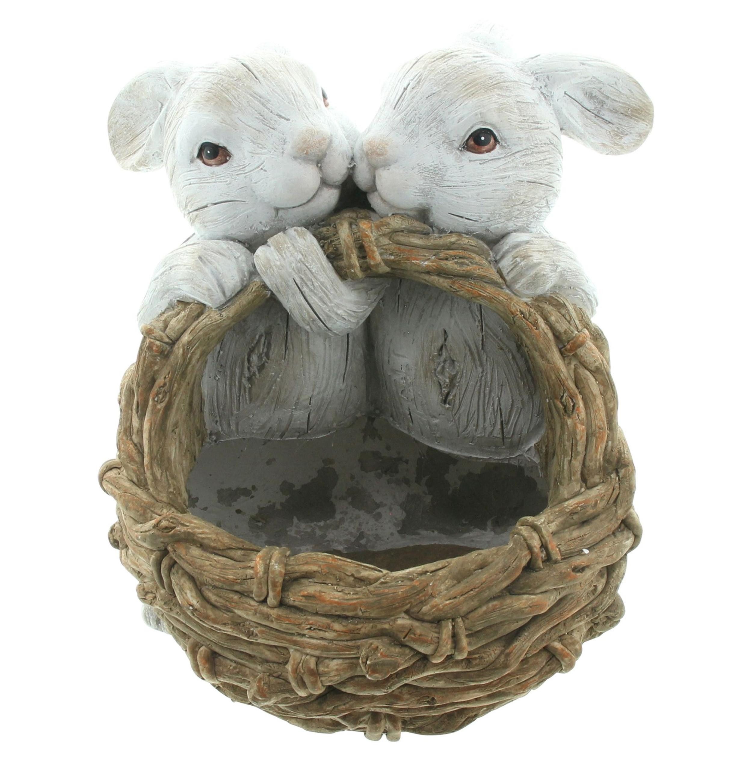 Osterhase Pflanzer "Hasenpaar"