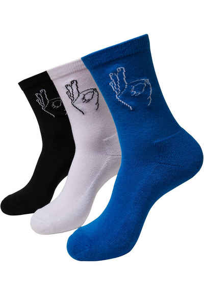 MisterTee Freizeitsocken Unisex Salty Socks 3-Pack (1-Paar)