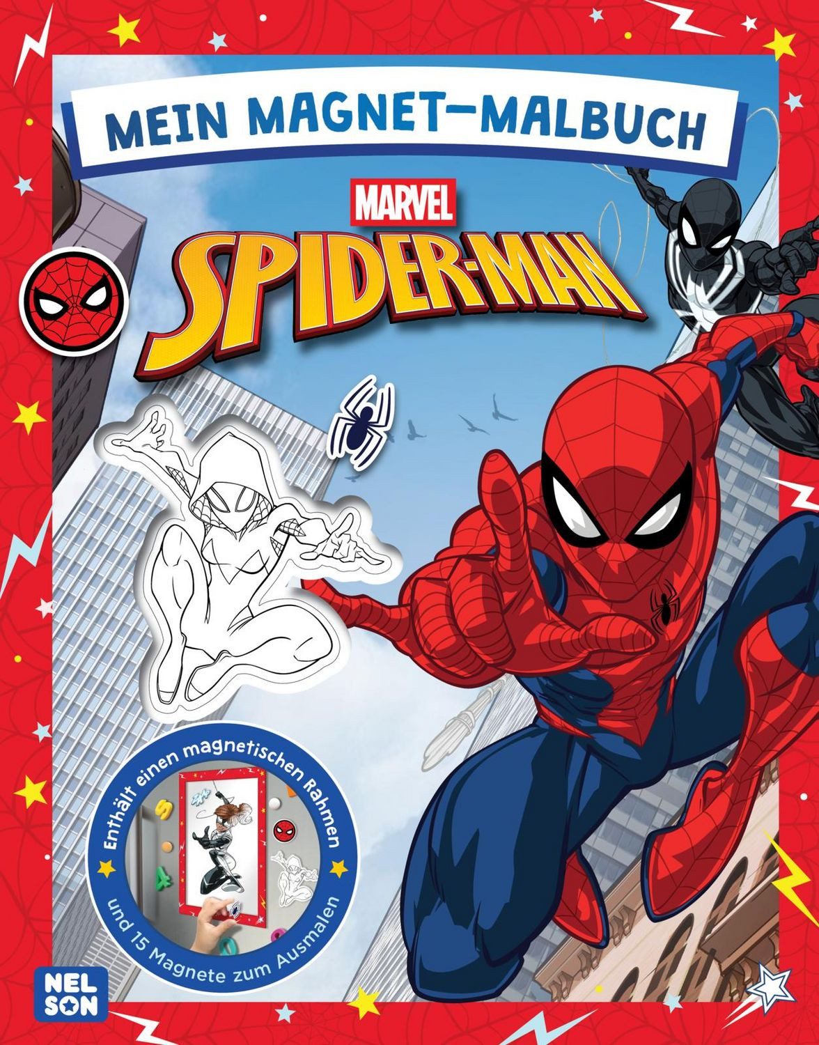 Mein Magnet-Malbuch Spider-Man / diverse