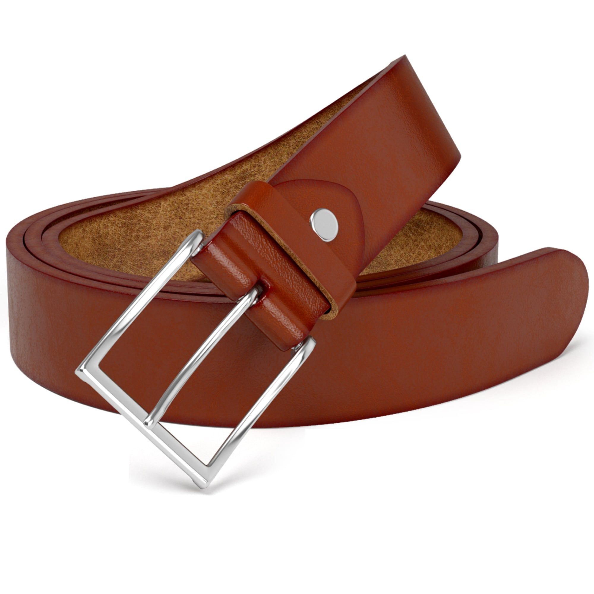 Ledergürtel Herren Echt Leder Gürtel Stilvoll Hochwertig 30613