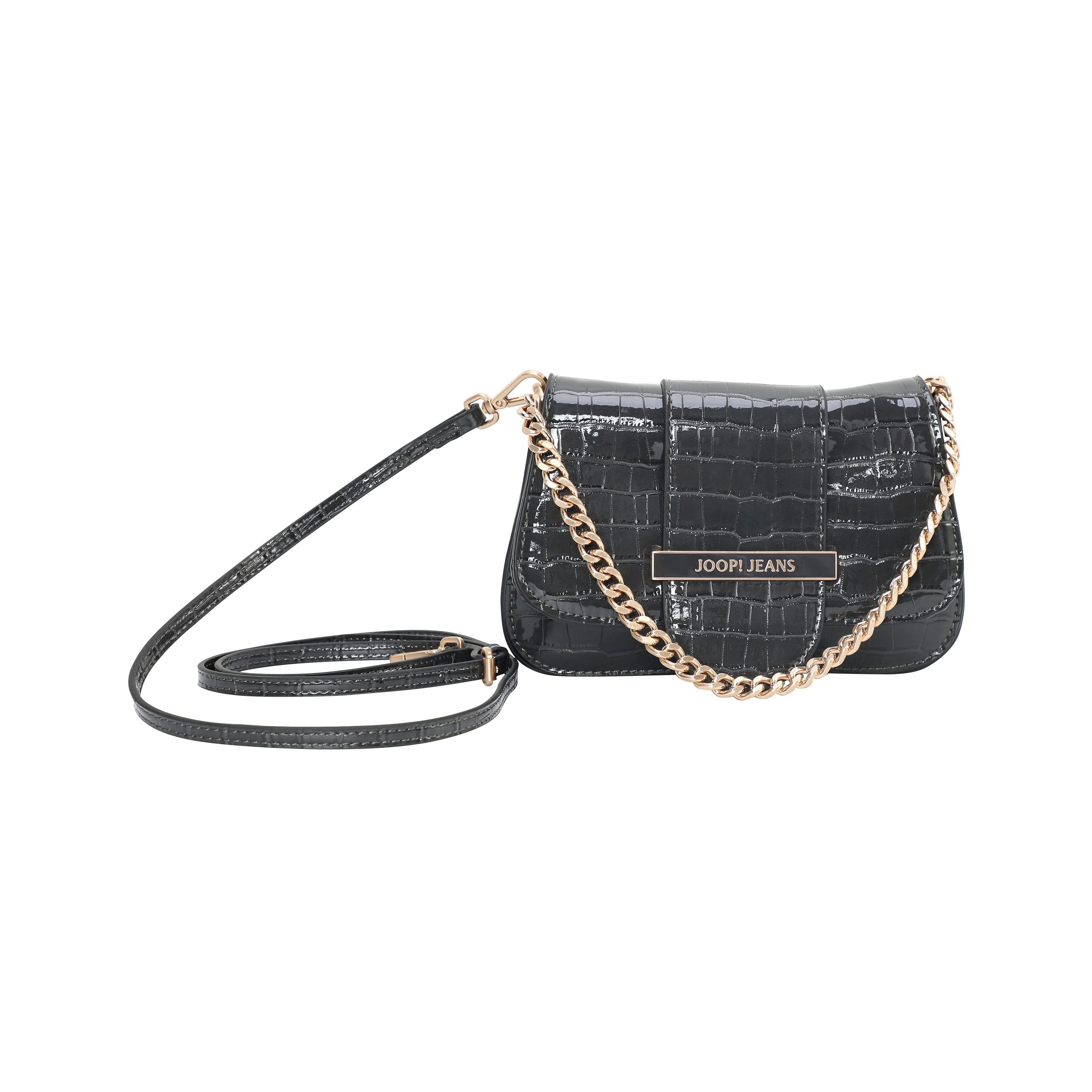 Schultertasche Joop Jeans - Damen Schultertasche Domenica Croco Paolina