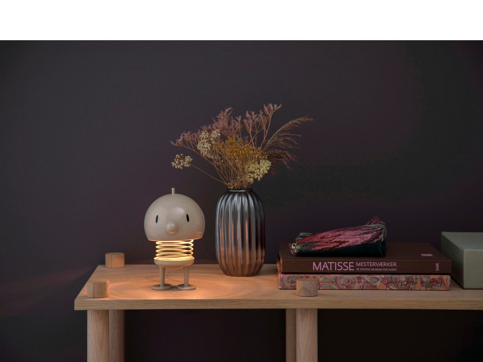 HOPTIMIST LED-Dekofigur LED Lampe L Latte 15cm