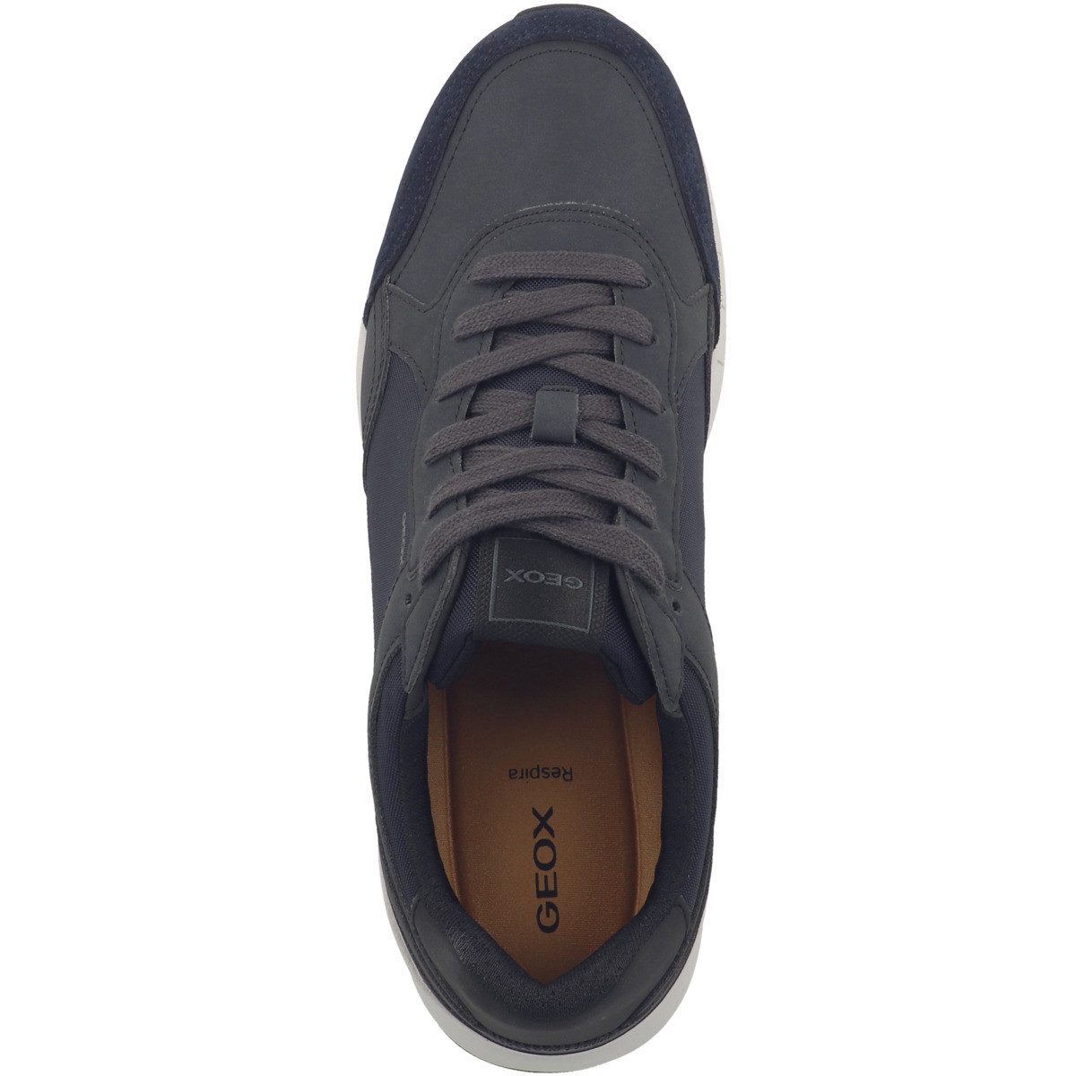 Geox U Branthon B Herren Sneaker Turnschuhe, Sportschuhe, Freizeitschuhe, Halbschuhe, Schnürschuhe