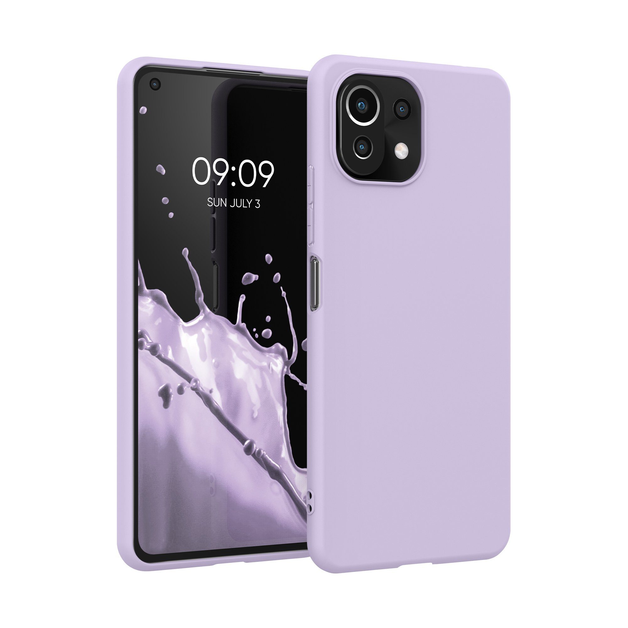 kwmobile Handyhülle Hülle für Xiaomi 11 Lite (5G) NE / Mi 11 Lite (5G), Hülle Silikon - Soft Handyhülle - Handy Case Cover