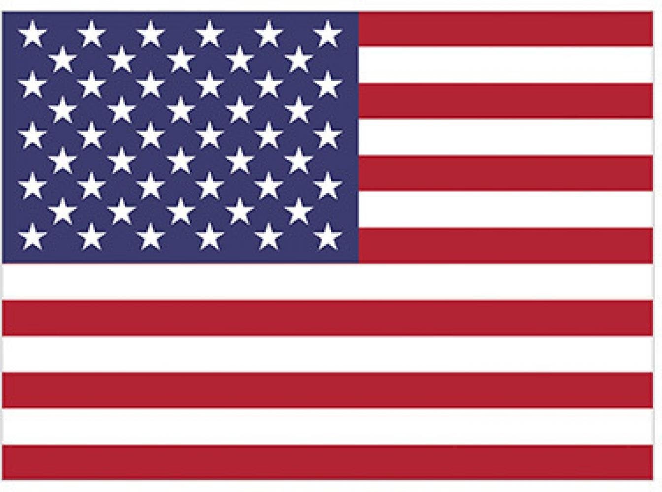 Printwear Fahne Fahne USA Flag / 90 x 150 cm