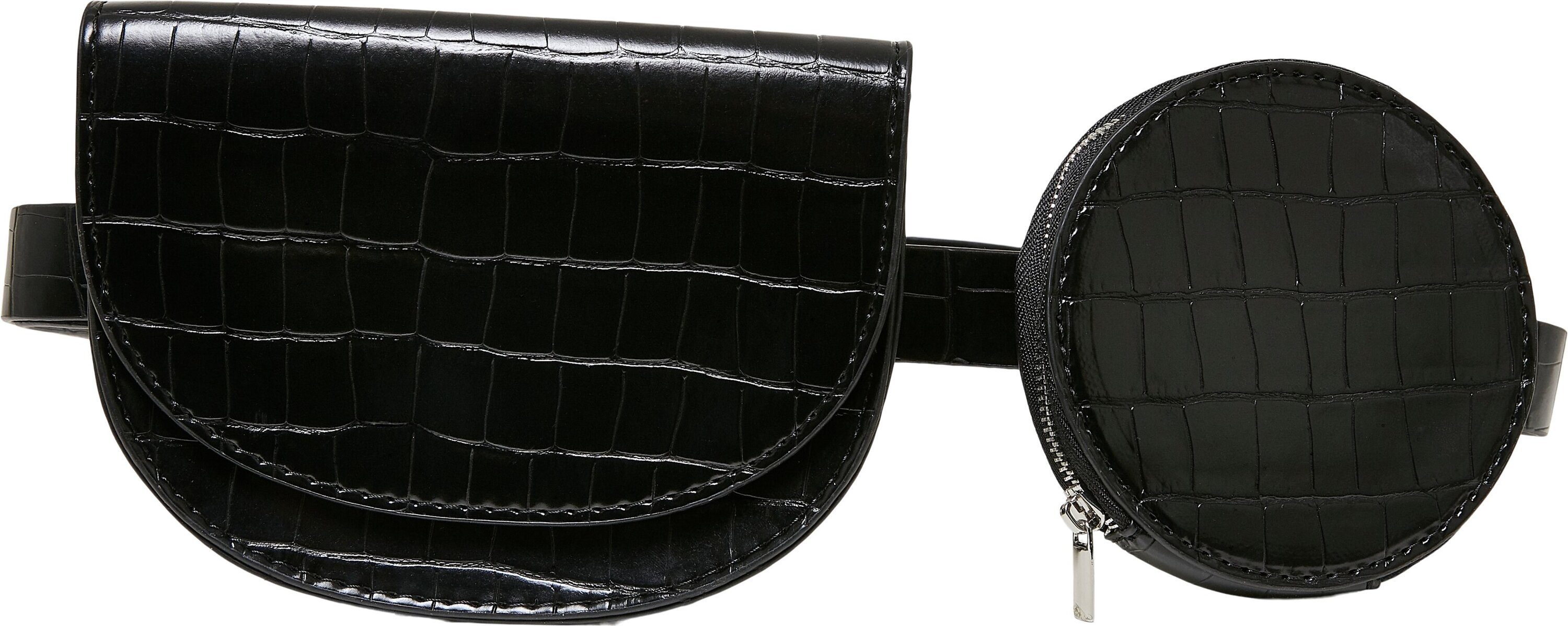 Leather Beltbag URBAN Croco Unisex tlg) Double Synthetic CLASSICS (1- Handtasche