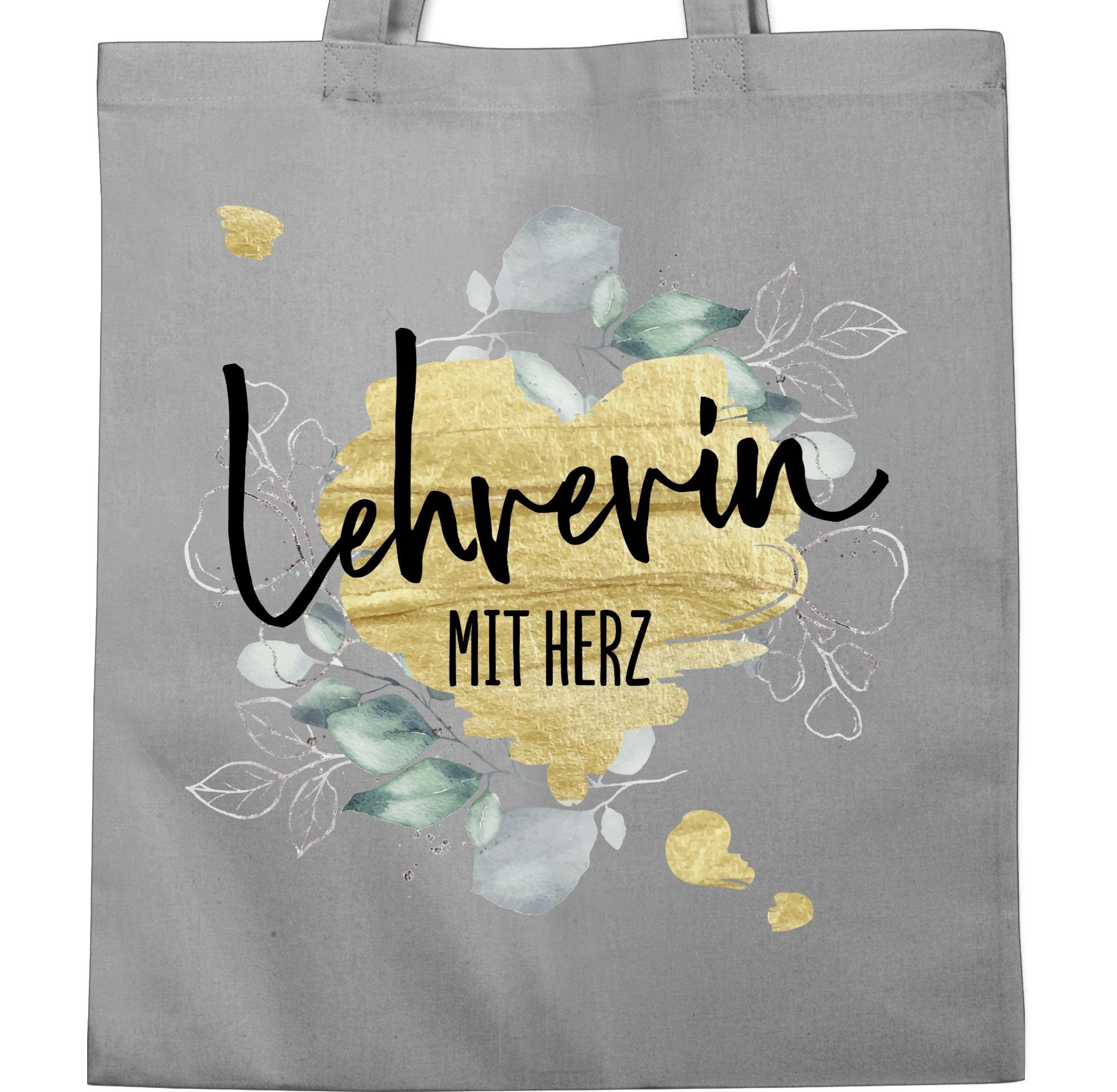 Shirtracer Umhängetasche Lehrerin mit Herz - günstig online kaufen