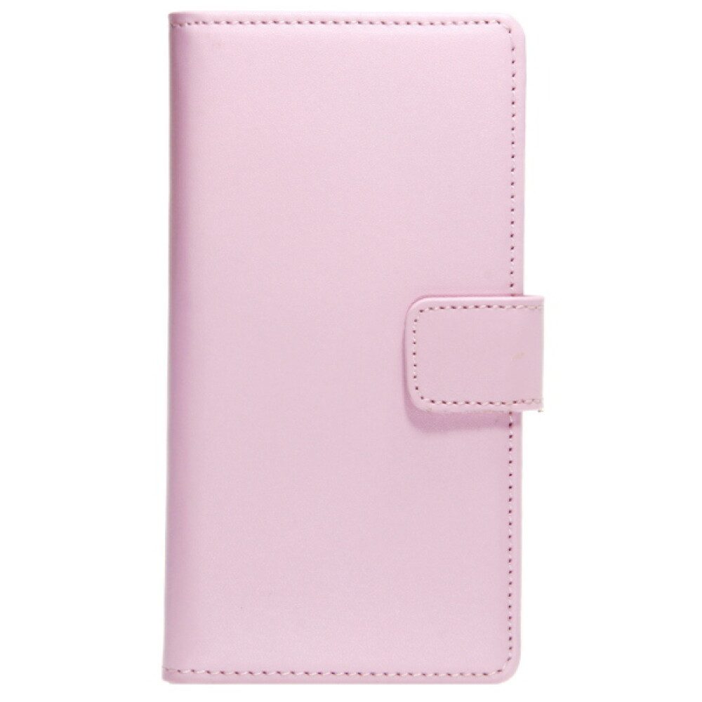 Handytasche Leder Handyhülle für Sony Xperia Z2 Rosa Schutzhülle 4250710552757 (Book Cover)