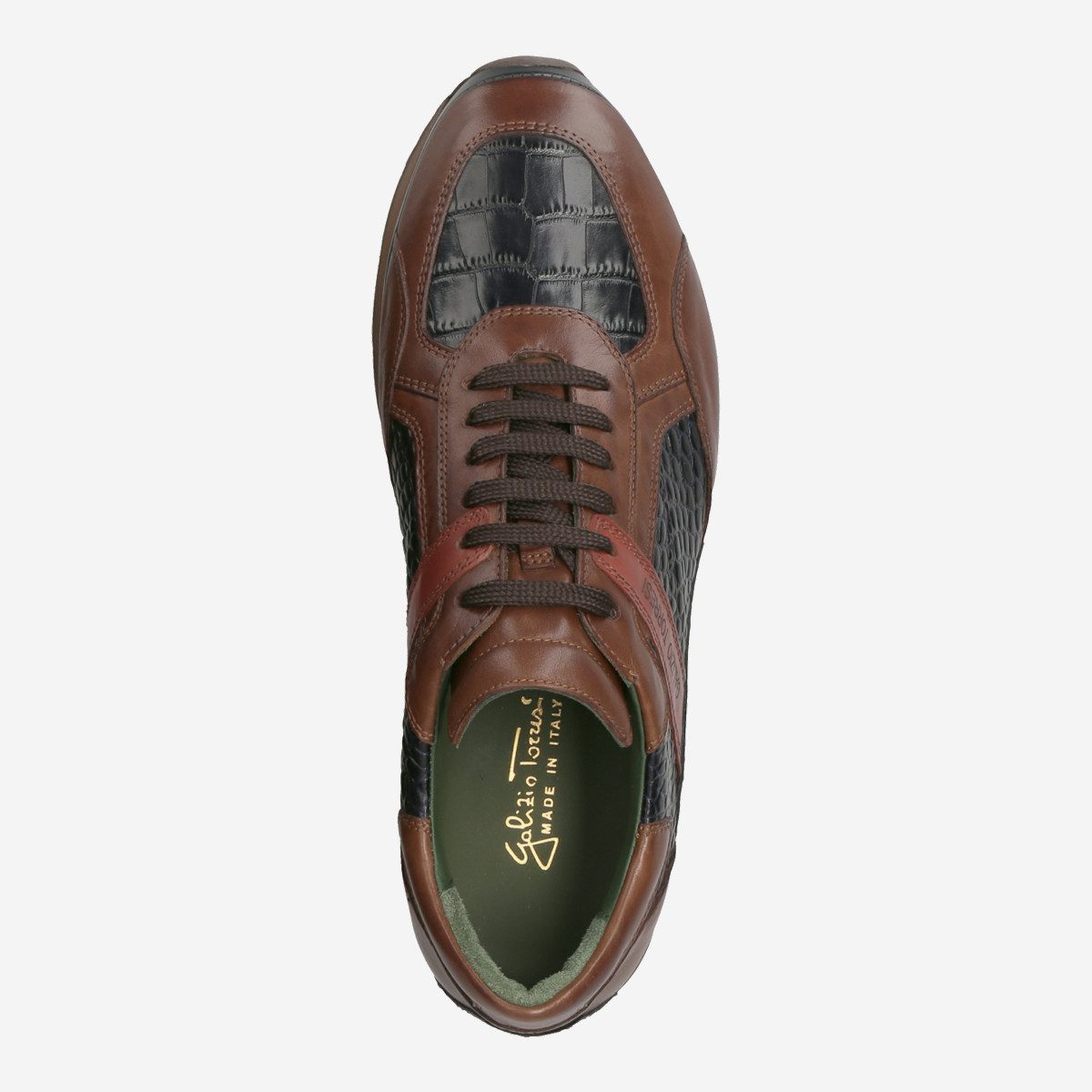 Galizio Torresi Galizio Torresi 415128B V19733, Sneaker, Braun kombiniert, Herren Sneaker