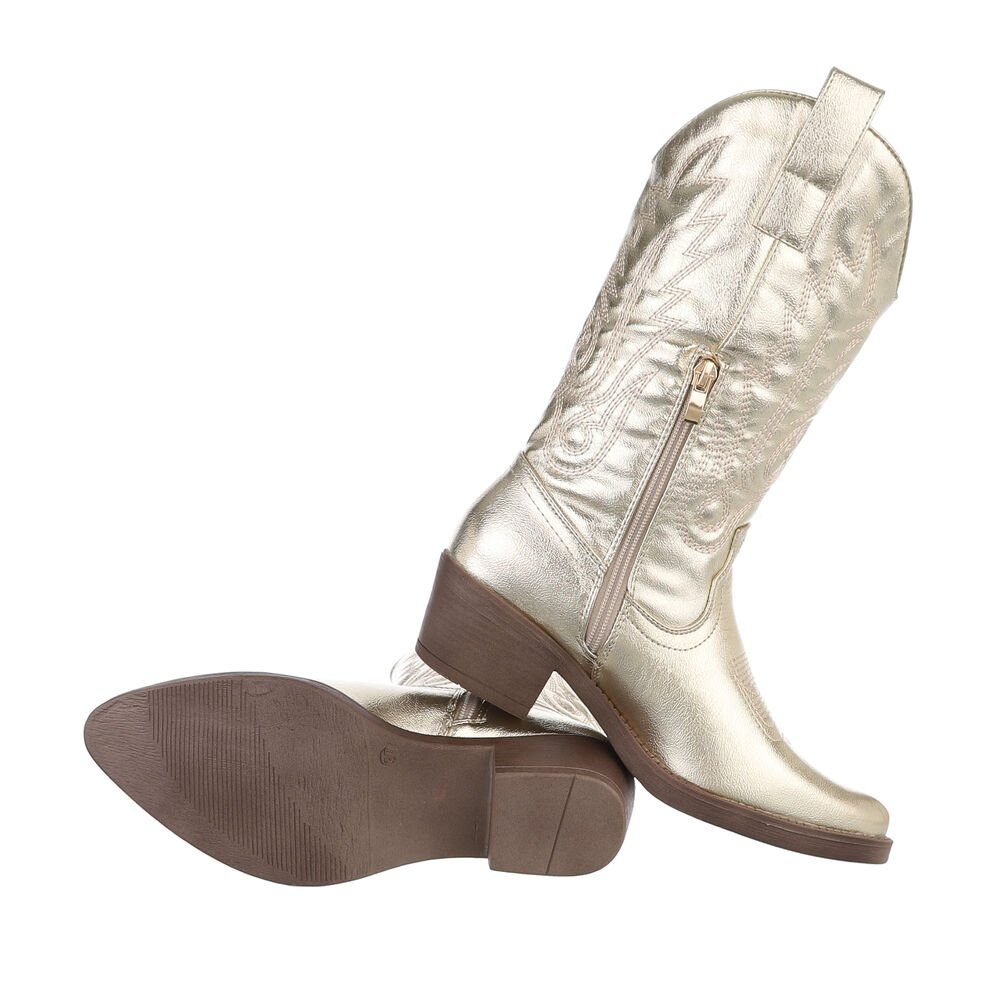 Ital-Design Damen Cowboyboots Western Westernstiefel (85757883) günstig online kaufen