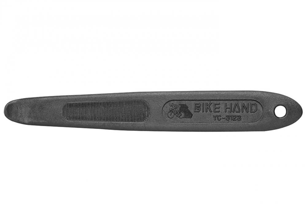 Bikehand Fahrradschlauch BikeHand, Reifenheber, verstärktes Nylon, 200mm lang, Set= 2 Stück, sc