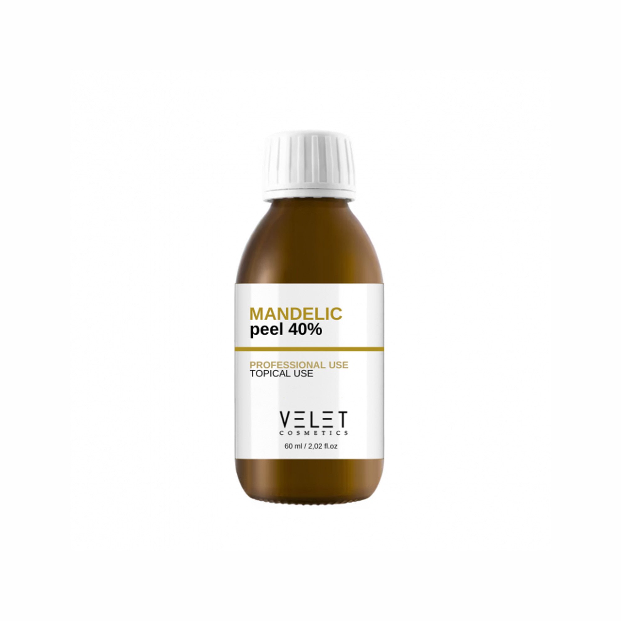 Velet Cosmetics Gesichtspeeling Velet Cosmetics Mandelic Peel 40% 60ml, 1-tlg.