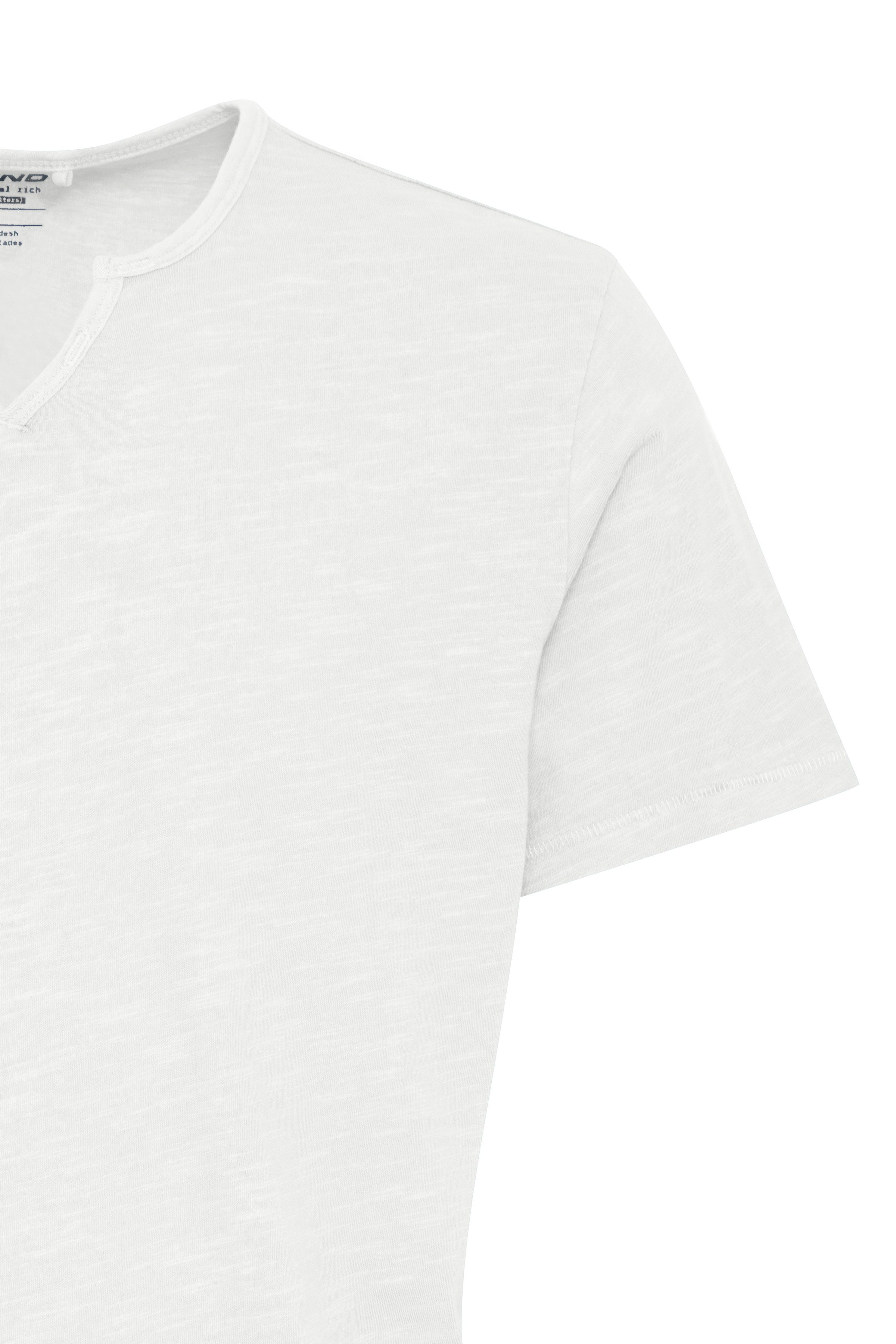 Blend T-Shirt BHAshton split neck tee mit Deko-Knopfdetail am Ausschnitt günstig online kaufen