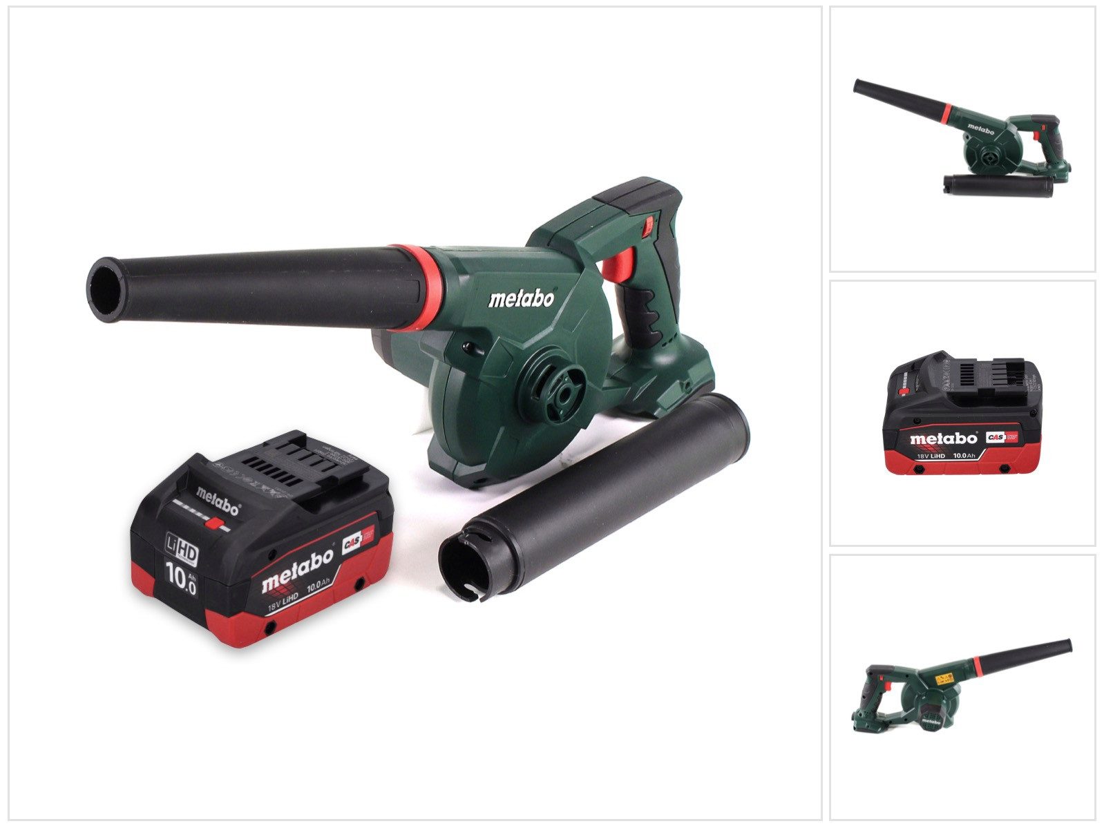 metabo Akku-Laubbläser AG 18 Akku Gebläse 18 V + 1x Akku 10,0 Ah - ohne Ladegerät
