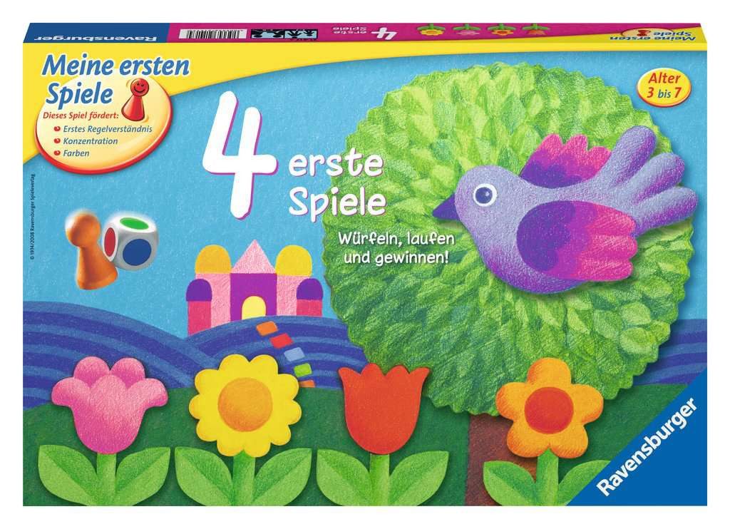 Ravensburger Verlag GmbH Spiel 4 erste Spiele