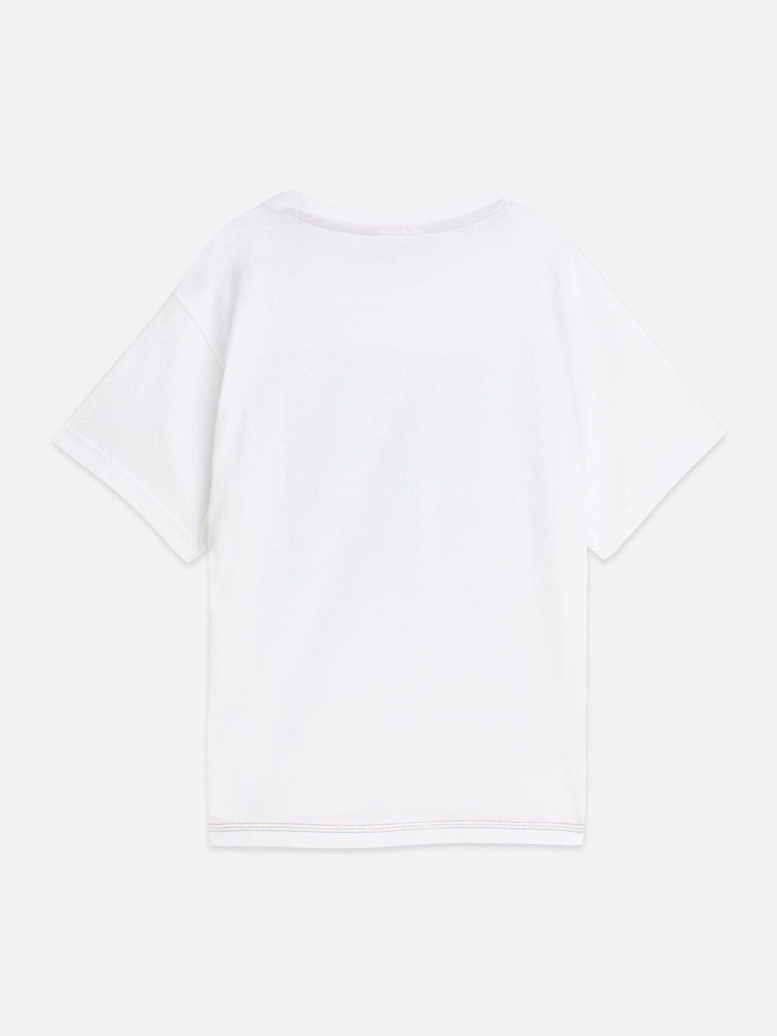 Scotch & Soda T-Shirt Scotch & Soda Kids T-Shirt „Midnight Desert“ – Bright White