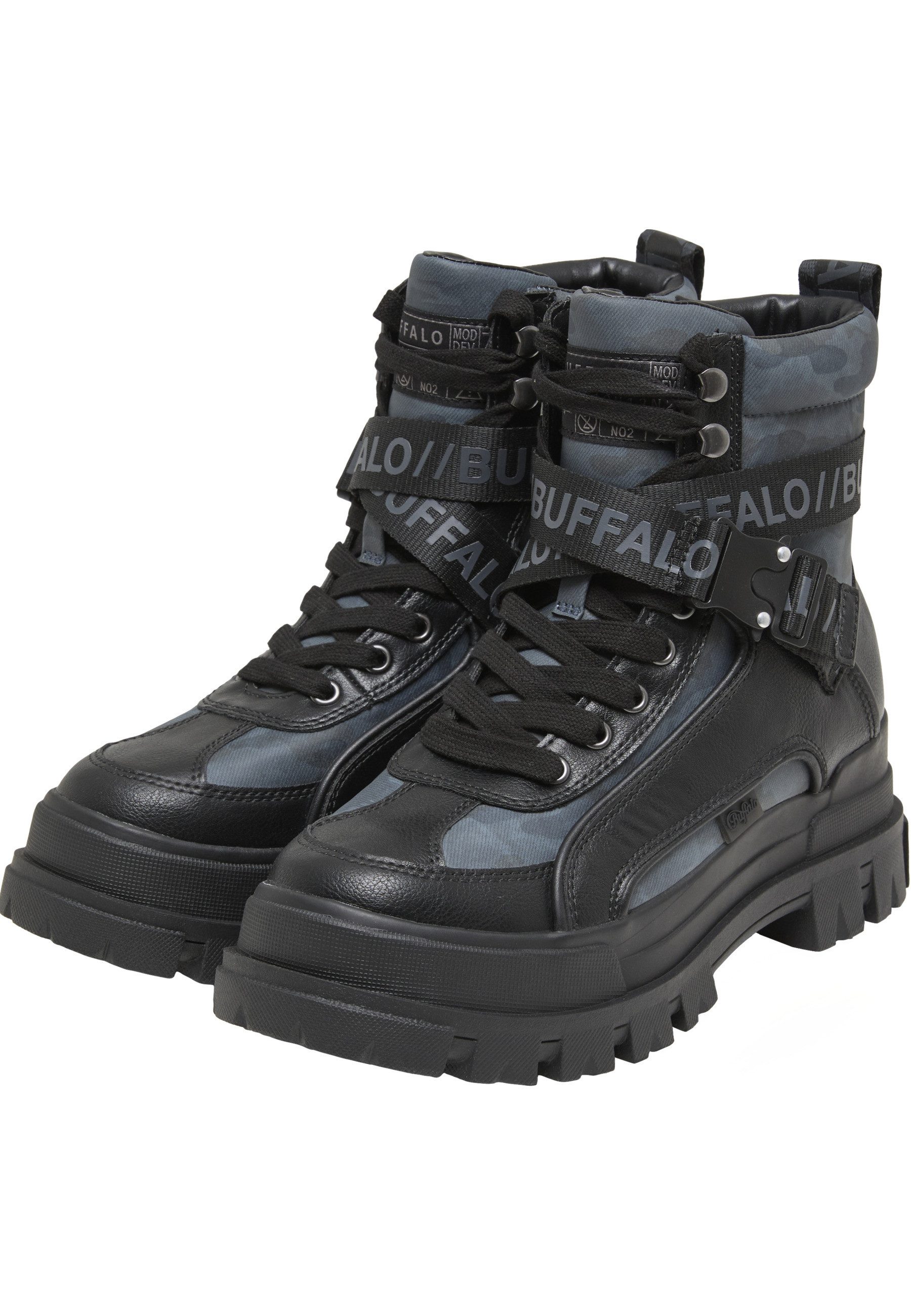 Buffalo Buffalo ASPHA COM - VEGAN NUBUCK Stiefel