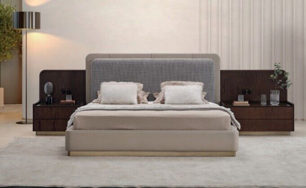 JVmoebel Bett Modern Bett (1-tlg., Schlafzimmer Europa Made Luxus Bett), in Betten design Elegant