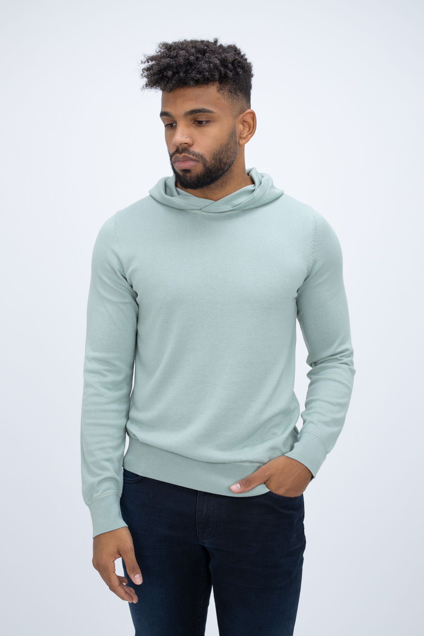 Drykorn Kapuzenpullover Amaro mit Kapuze