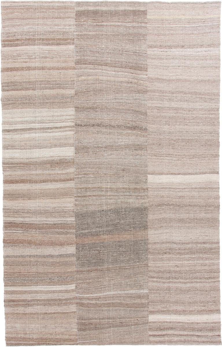 Orientteppich Kelim Fars 193x303 Handgewebter Orientteppich / Perserteppich, Nain Trading, rechteckig, Höhe: 4 mm