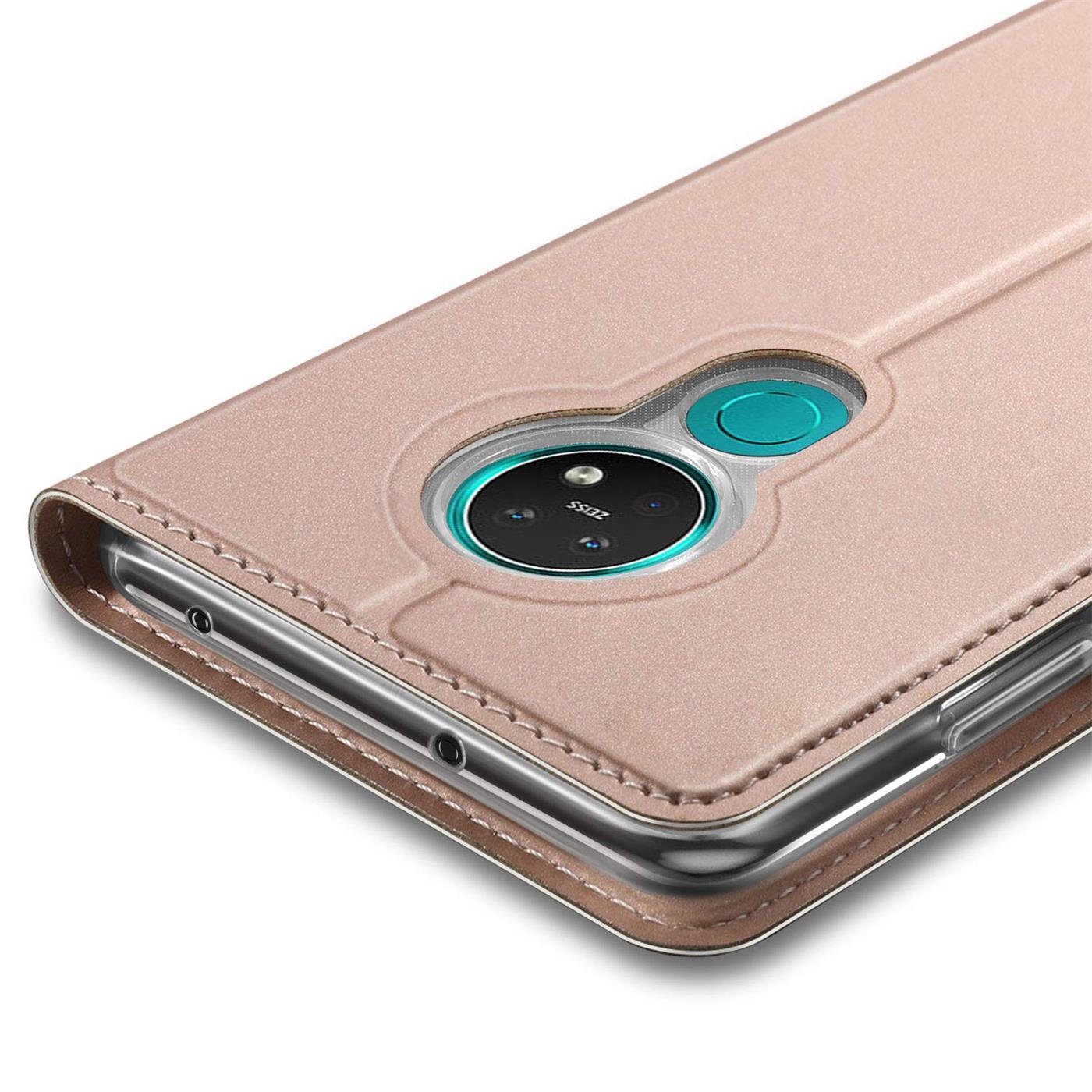 CoolGadget Handyhülle Klapptasche Wallet Kartenfach für Nokia 7.2 6,3 Zoll, Ultra Slim Flip Case Hülle Klapphülle Cover Schutzhülle