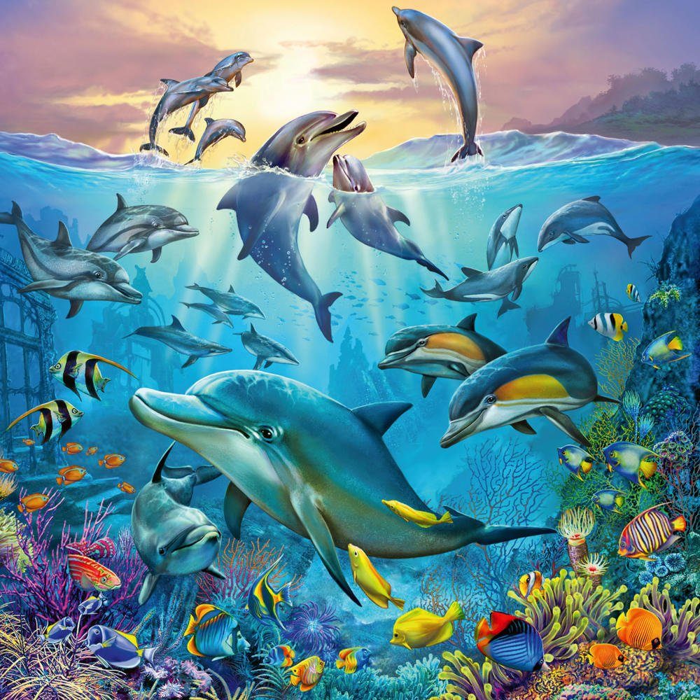 49 des Ozeans Puzzleteile Teile, Puzzle x Ravensburger 3 Tierwelt