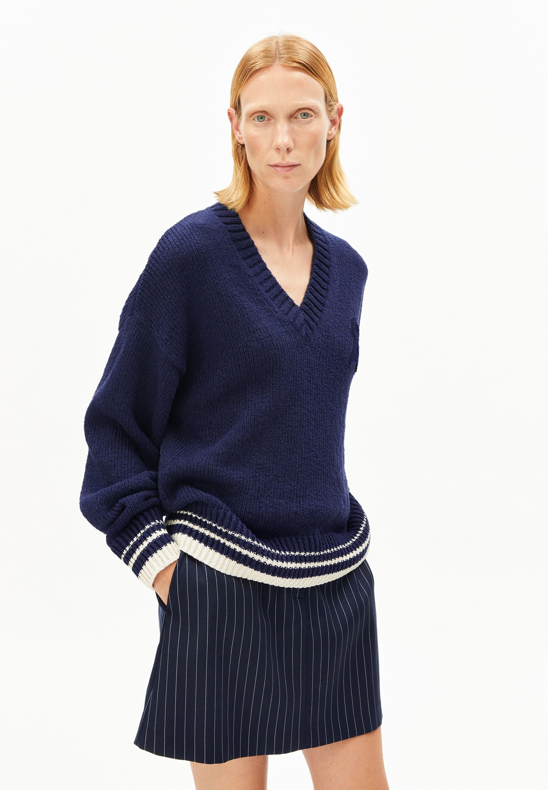 Armedangels Strickpullover ICONIC Å COLLEGE Loose Fit