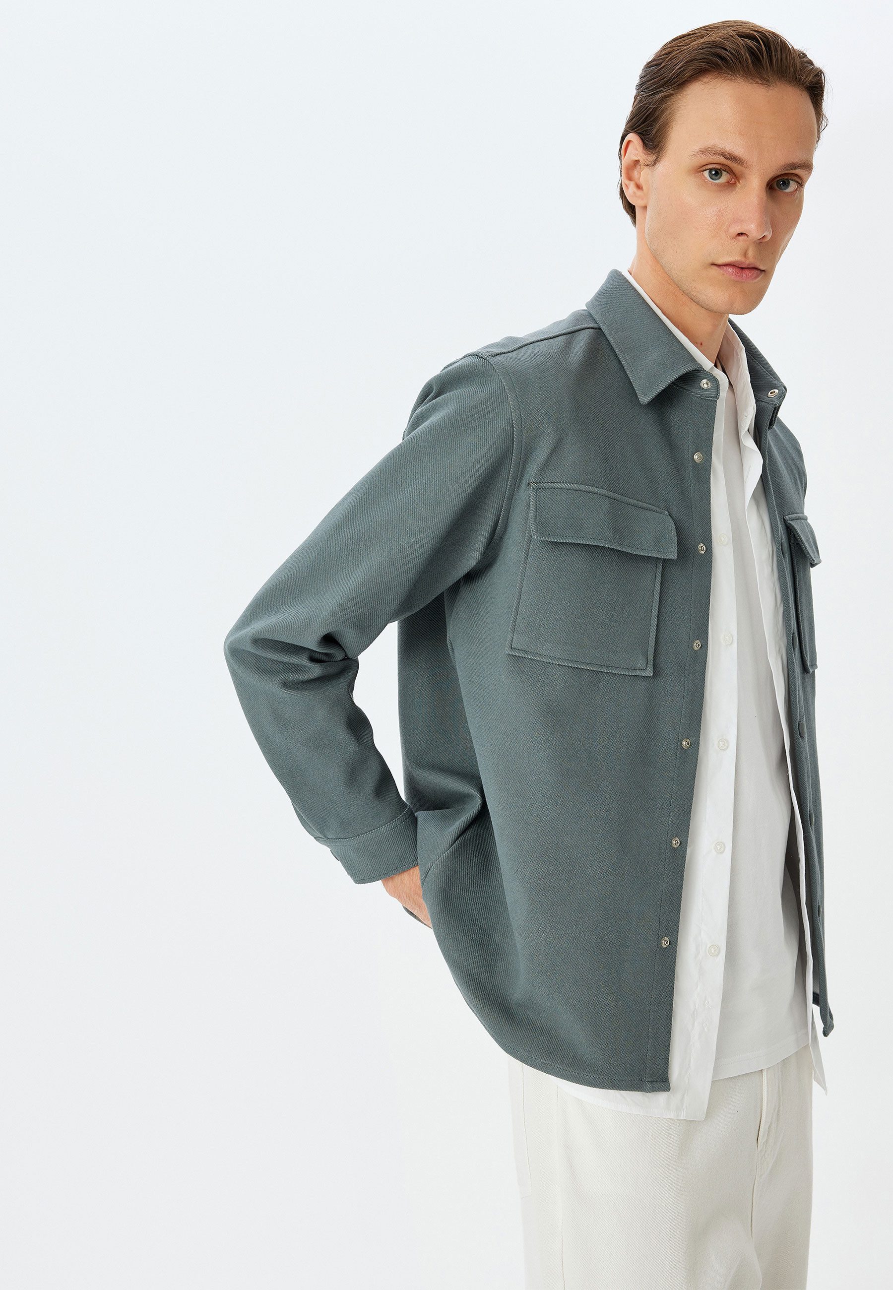 Koton Jackenblazer Regular Shacket Jackenblazer