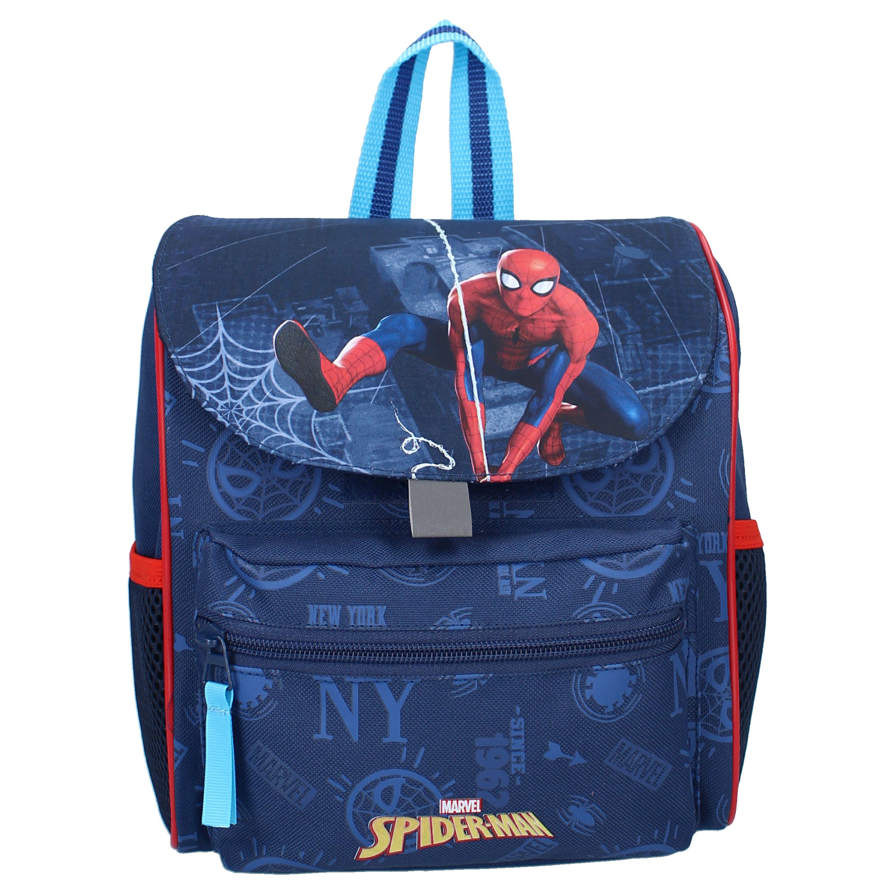 Vadobag Vorschulranzen 6 Liter Spider-Man School Time (1-tlg), Spiderman Druck