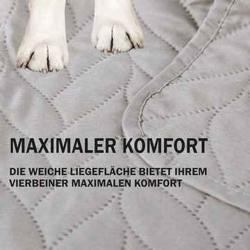 Bestlivings Tierdecke gesteppte Haustierdecke S-XL, Polyester, Haustiermatte - perfekt für Katzen bis große Hunde - Steppdecke