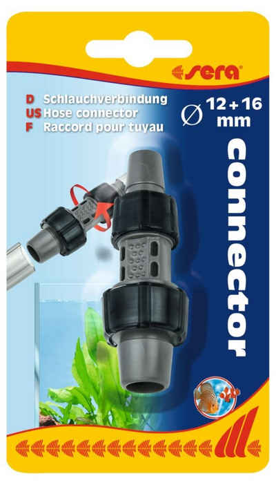 Sera Aquariumfilter sera connector Adapter Schlauchverbinder für Schläuche 12 und 16 mm